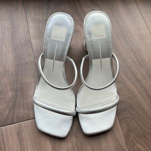 Dolce vita silver strap wedge